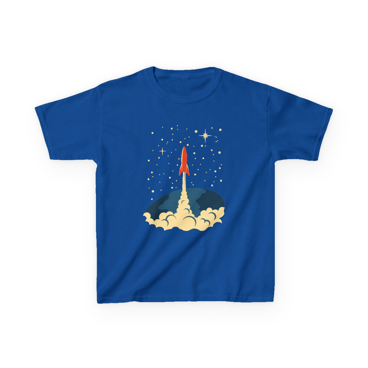 Kids Rocket Launch T-Shirt — Space Adventure Tee for Children