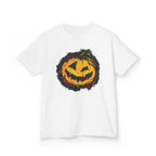 Kids Halloween Pumpkin T-Shirt — Spooky Jack-O'-Lantern Tee for Children