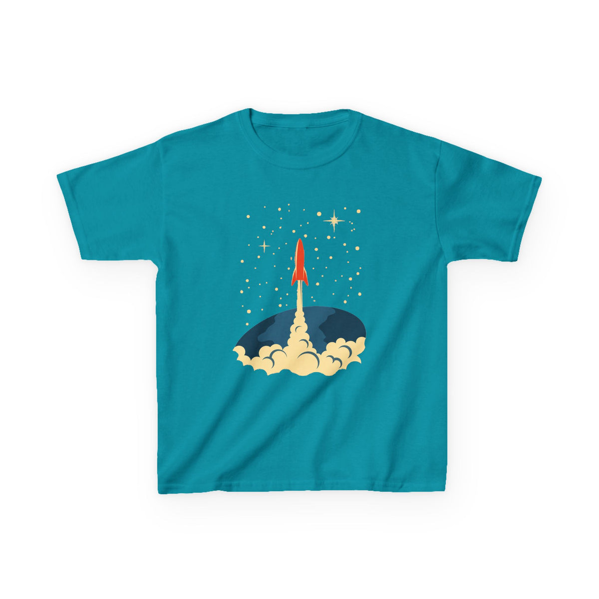 Kids Rocket Launch T-Shirt — Space Adventure Tee for Children