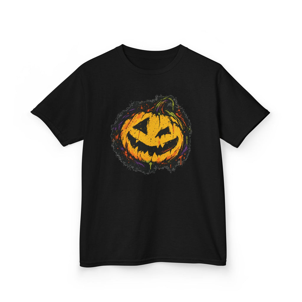 Kids Halloween Pumpkin T-Shirt — Spooky Jack-O'-Lantern Tee for Children